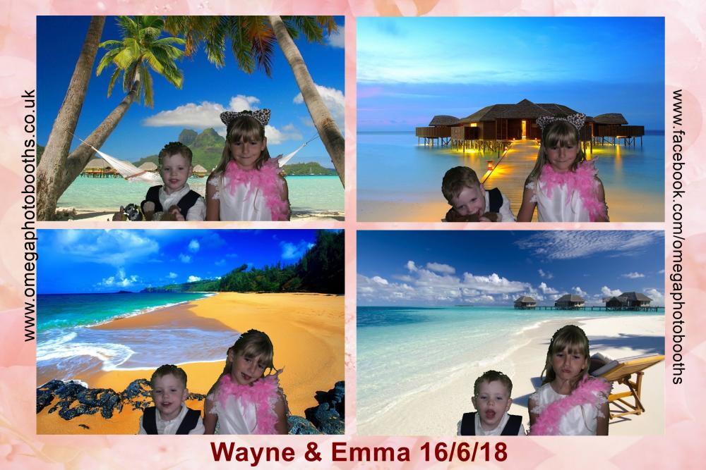Emma & Wayne's Wedding | View more photos from the event at gallery.omegaphotobooths.co.uk/u/Omega-Photobooths/Emma-Waynes-Wedding